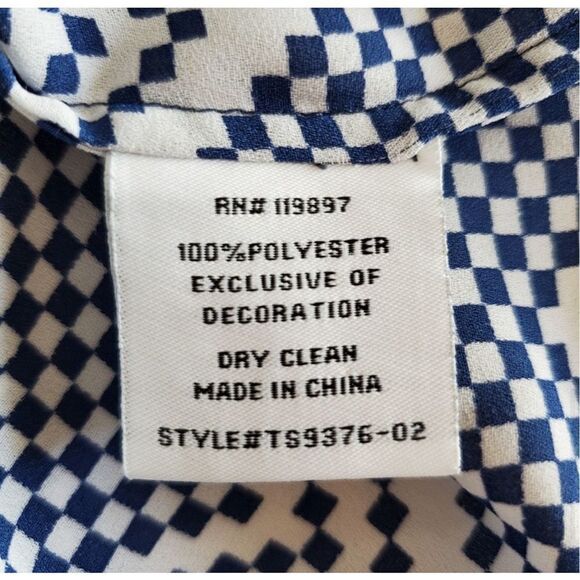 Collective Concepts Cap Short Sleeve
Blouse Top Size Small - Picture 8 of 8